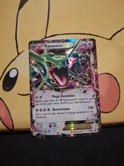 #2 Pokemon Rayquaza EX (Shiny) XY69 XY Holo Promo Pokemon Rare Card *B1 - Image 1