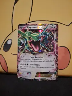 #2 Pokemon Rayquaza EX (Shiny) XY69 XY Holo Promo Pokemon Rare Card *B1 - Image 2