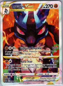 Lucario VSTAR SWSH291 SWSH: Sword & Shield Promo Cards - Pokemon Card - NM - Image 1