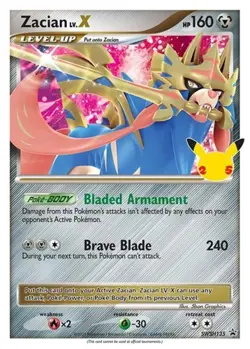 Zacian LV. X (#SWSH135) - Holofoil SWSH - Sword & Shield Promo Cards NM Pokemon - Image 1
