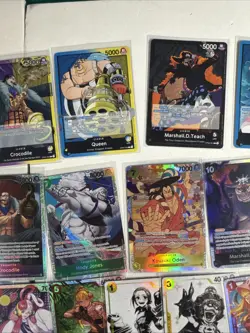 One Piece Card Lot (SR,SEC, L) 34 Cards - Image 4