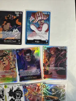 One Piece Card Lot (SR,SEC, L) 34 Cards - Image 5