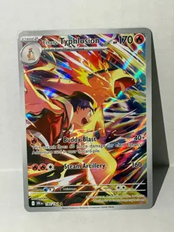 Pokemon TCG Destined Rivals Ethan's Typhlosion Card #190/182 - Image 1