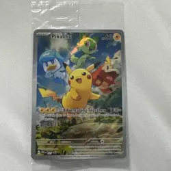 Pokemon Pikachu Holo Promo SVP: Scarlet & Violet 027 Card The Pokemon Company - Image 1
