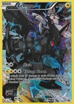 Zekrom (Full Art Promo, #XY76) - Holofoil XY - Promos LP Pokemon - Image 1