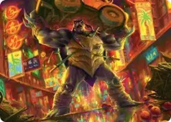 Slash, Reptile Rampager Art Card - Art Series: Teenage Mutant Ninja Turtles - Image 1