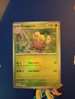 Pokemon TCG Exeggutor 002/131 Pokeball Reverse Holo Prismatic Evolutions NM - Image 1