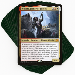 ***Custom Commander Deck*** Winota, Joiner of Forces - EDH MTG Magic Cards - Image 1
