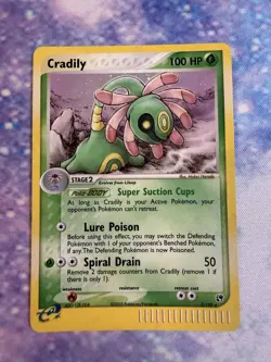 Cradily 3/100 EX Sandstorm Holo Rare NM Pokemon Card - Image 1