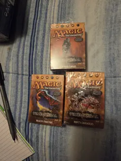MTG Time Spiral Theme Deck Lot 3 Complete w/ Boxes Inserts Sliver Evolution... - Image 1