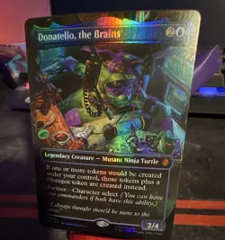Wizards of the Coast Donatello, the Brains Foil Commander TMNT Mythic 9 EN - Image 1