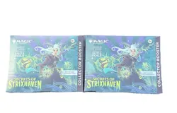 LOT OF 2- Magic: The Gathering Secrets of Strixhaven Collector Booster- IN HAND - Image 1