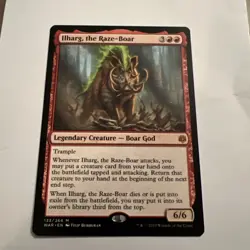Ilharg, the Raze-Boar – NM/M – War of the Spark – Mtg - Image 1