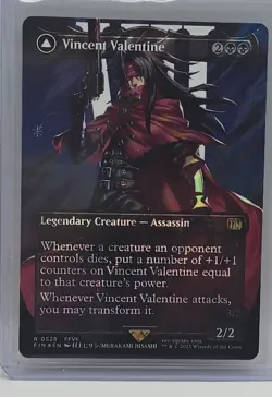 Vincent Valentine (Borderless) (Surge Foil) Final Fantasy Foil - Image 1