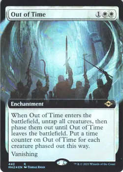 Out of Time (Extended Art) - Modern Horizons 2 (442) - NM Foil - Image 2