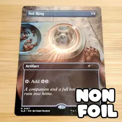1x Sol Ring (with Dogmeat Art), Fallout Secret Lair 2467, Magic MTG NM - Image 1