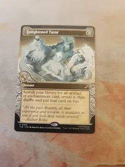Enlightened Tutor Showcase Avatar The Last Airbender MTG NM - Image 1
