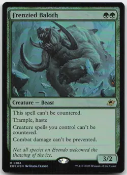 MTG: Frenzied Baloth Edge of Eternities 183 : - Image 1