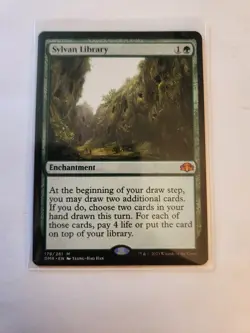 MTG Sylvan Library -(Dominaria Remastered) - Image 3