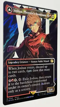 MTG Final Fantasy Surge Foil lot of 4 ~ Joshua Phoenix, Seifer, Vaan & Zenos - Image 4