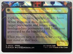 MTG Final Fantasy Surge Foil lot of 2 ~ Fang, Fearless & Vanille, Cheerful I'Cie - Image 3