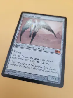 MTG Platinum Angel M11 213/249 Damaged - Image 3