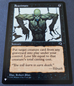 MTG Reanimate | The List Reprints | NM | Black Sorcery Uncommon - Image 3