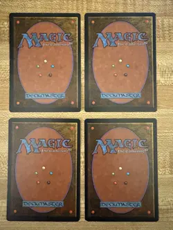 4x Pradeshh Gypsies MTG 4th Edition Regular Common NM - Image 2