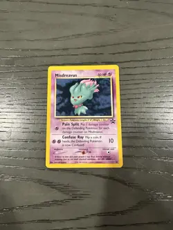 Pokemon TCG Misdreavus Black Star Promo 39 WOTC Card Near Mint NM Condition - Image 2