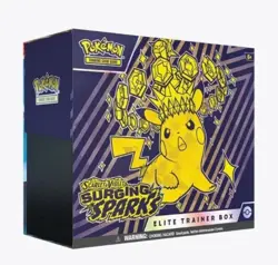 Pokemon TCG Surging Sparks Elite Trainer Box ETB Factory Sealed Brand New - Image 1