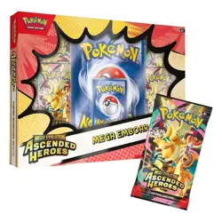 Pokemon TCG - Mega Evolution Ascended Heroes Mega Emboar EX Box - Preorder 4/27 - Image 2