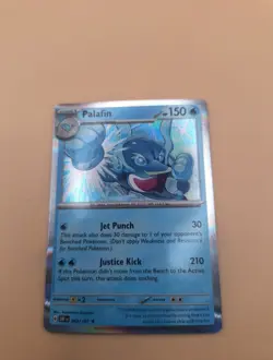 Palafin - 062/197 - Pokemon Obsidian Flames Cosmos Holo Rare Card - Image 1