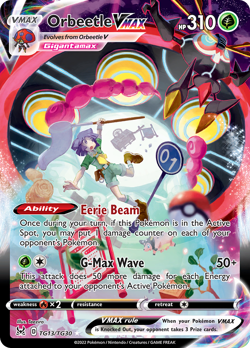 Orbeetle VMAX TG13/TG30 Holo VMAX Rare Lost Origin Trainer Gallery Pokemon NM/M - Image 4