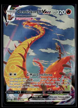 Centiskorch VMAX TG15/TG30 Holo Lost Origin Trainer Gallery Pokemon NM/M - Image 1