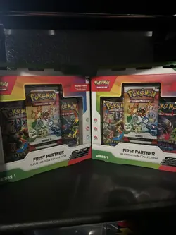 Pokemon TCG 2026 First Partner Illustration Collection Series 1 - Lot Of 2 Boxes - Image 1