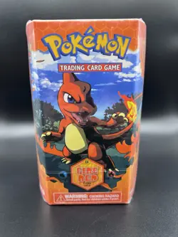 2004 POKEMON EX FIRE RED (CHARMANDER) THEME DECK FACTORY SEALED/NEW VINTAGE - Image 1