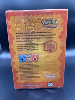 2004 POKEMON EX FIRE RED (CHARMANDER) THEME DECK FACTORY SEALED/NEW VINTAGE - Image 2