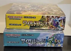US SELLER! Pokemon Cyber Judge and Wild Force Booster Box Japanese New! Sealed! - Image 3