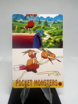 Pokemon Vintage Pocket Monsters Vending HOLO Prism Sticker 1999 Nintendo Japan - Image 2