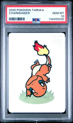 2025 POKEMON TARUKA CHARMANDER PSA 10 - Image 1