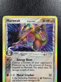 2005 Marowak (Delta Species) 13/113 Delta Species Holo Rare Pokemon MP - Image 2
