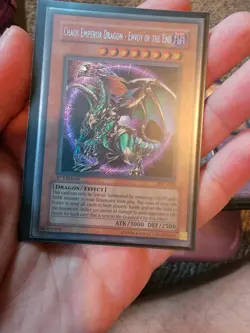 Yugioh TCG Chaos Emperor Dragon - Envoy Of The End 1st Edition IOC-000 LP (2) - Image 1