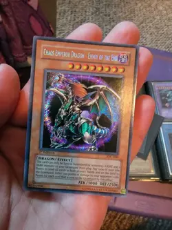 Yugioh TCG Chaos Emperor Dragon - Envoy Of The End 1st Edition IOC-000 LP (2) - Image 2