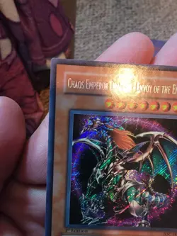Yugioh TCG Chaos Emperor Dragon - Envoy Of The End 1st Edition IOC-000 LP (2) - Image 3