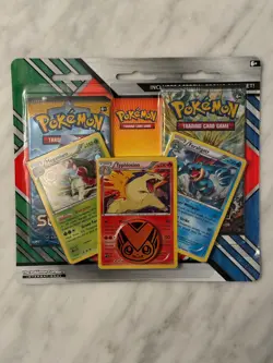 Pokemon TCG - 2-Pack Blister (Typhlosion, Feraligatr, & Meganium) - New & Sealed - Image 1