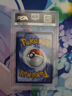 Pokemon Black Bolt Reuniclus #212 Sticker Collection Black Star Promo IR PSA 10 - Image 2