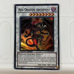 YUGIOH RED DRAGON ARCHFIEND CT07-EN025 MP Card - Image 1