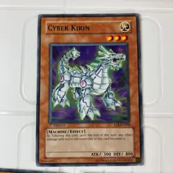 MP Cyber Kirin - EOJ-EN008 1st Edition & DP04 YuGiOh X3 Regular Cards MP - Image 2