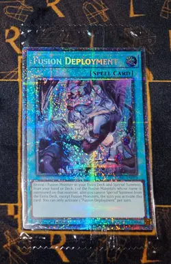 YUGIOH Fusion Deployment (CH01-EN029) Starlight Rare 1st Edition Near Mint - Image 1