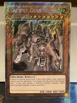 Ancient Gear Golem - RA03-EN151 - Platinum Secret Rare - 1st Edition - LP - Image 1